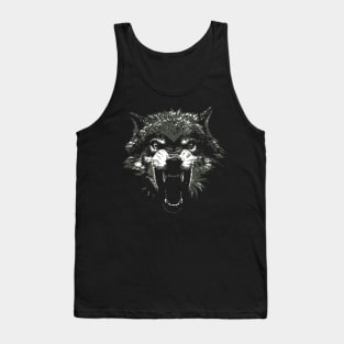 8bit wolfpack art Tank Top